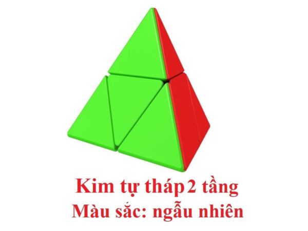 Rubik kim tự tháp 2 tầng