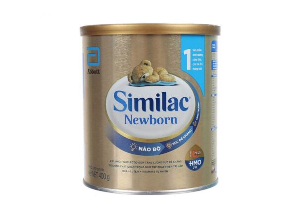 Sữa Similac IQ HMO Gold Lable Newborn 400g (0-6 tháng)