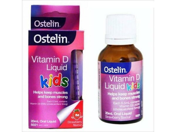 Vitamin D3 Ostelin Liquid (Úc)