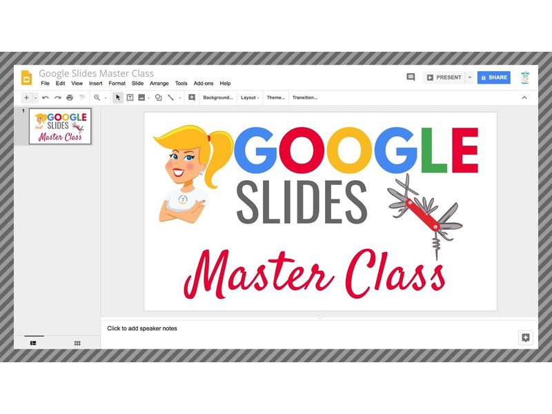 How to use Google Slides in online teaching